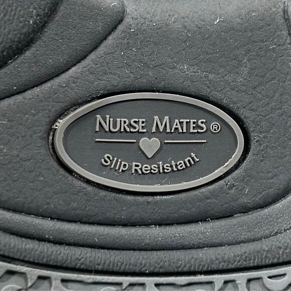 Nurse Mates Black Ceri Slip-On Slip-Resistant Lightweight Comfort Shoes Size 10M - Picture 7 of 15